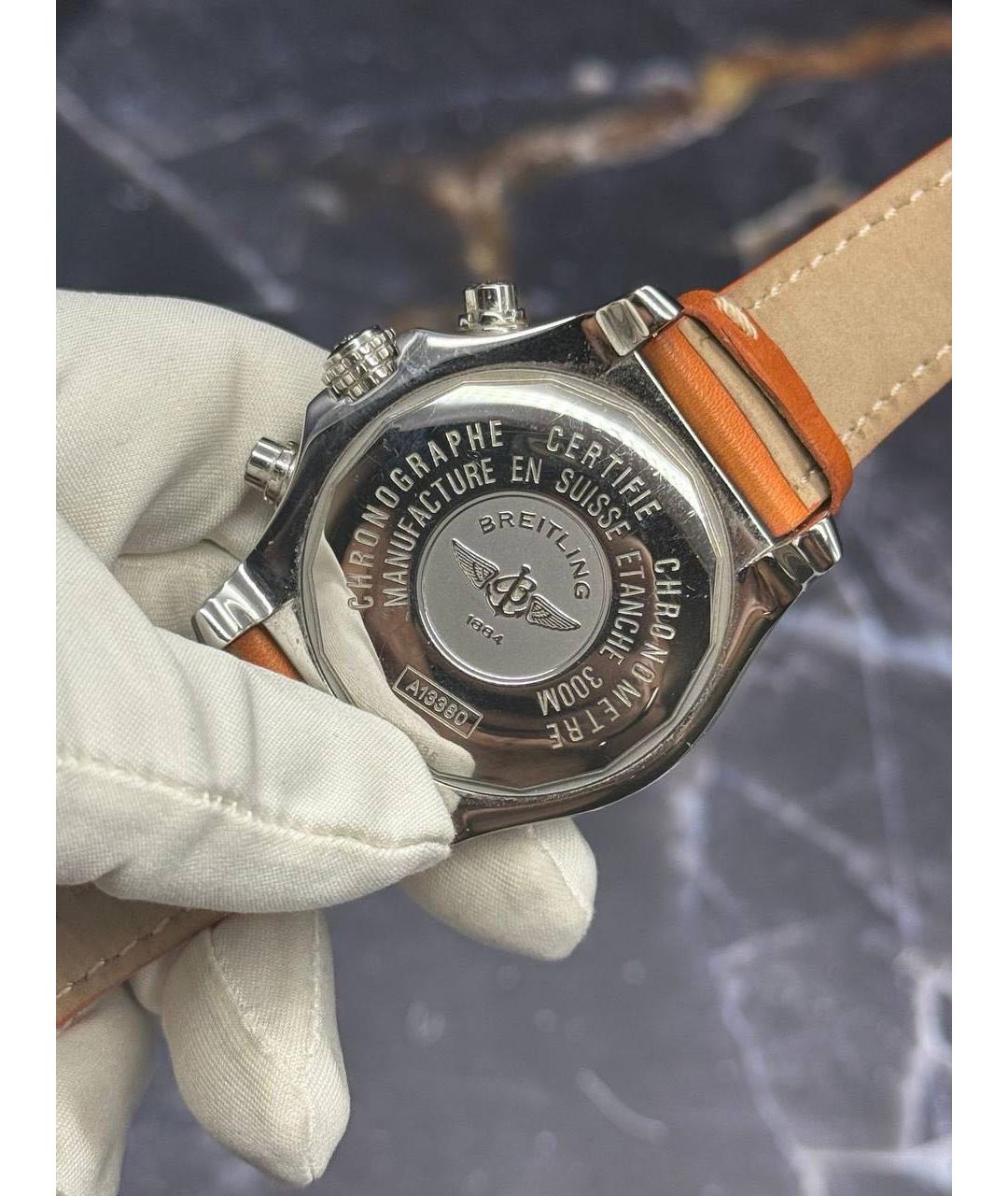 BREITLING Серые металлические часы, фото 3