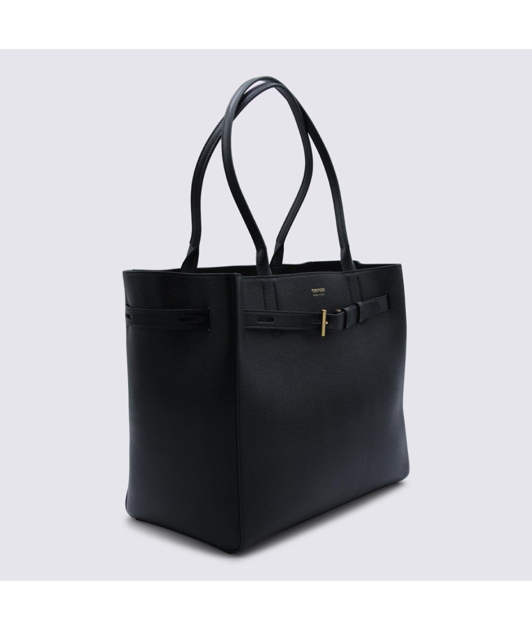 TOM FORD Черная бархатная сумка тоут, фото 2