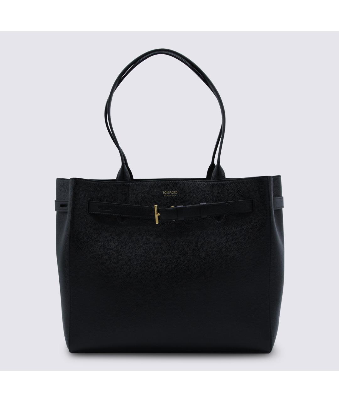 TOM FORD Черная бархатная сумка тоут, фото 5