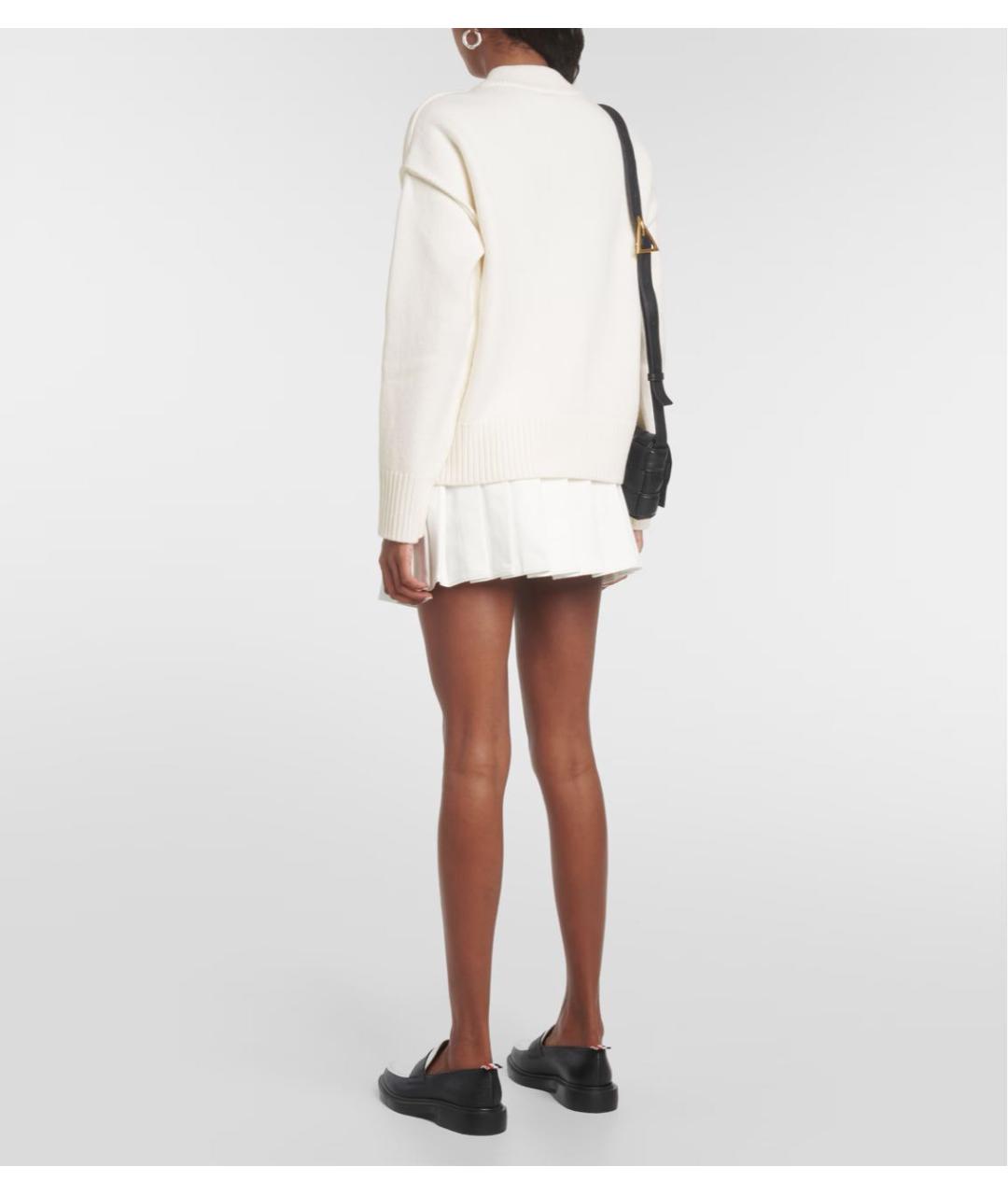 Ami Paris Бежевый шерстяной кардиган, фото 3