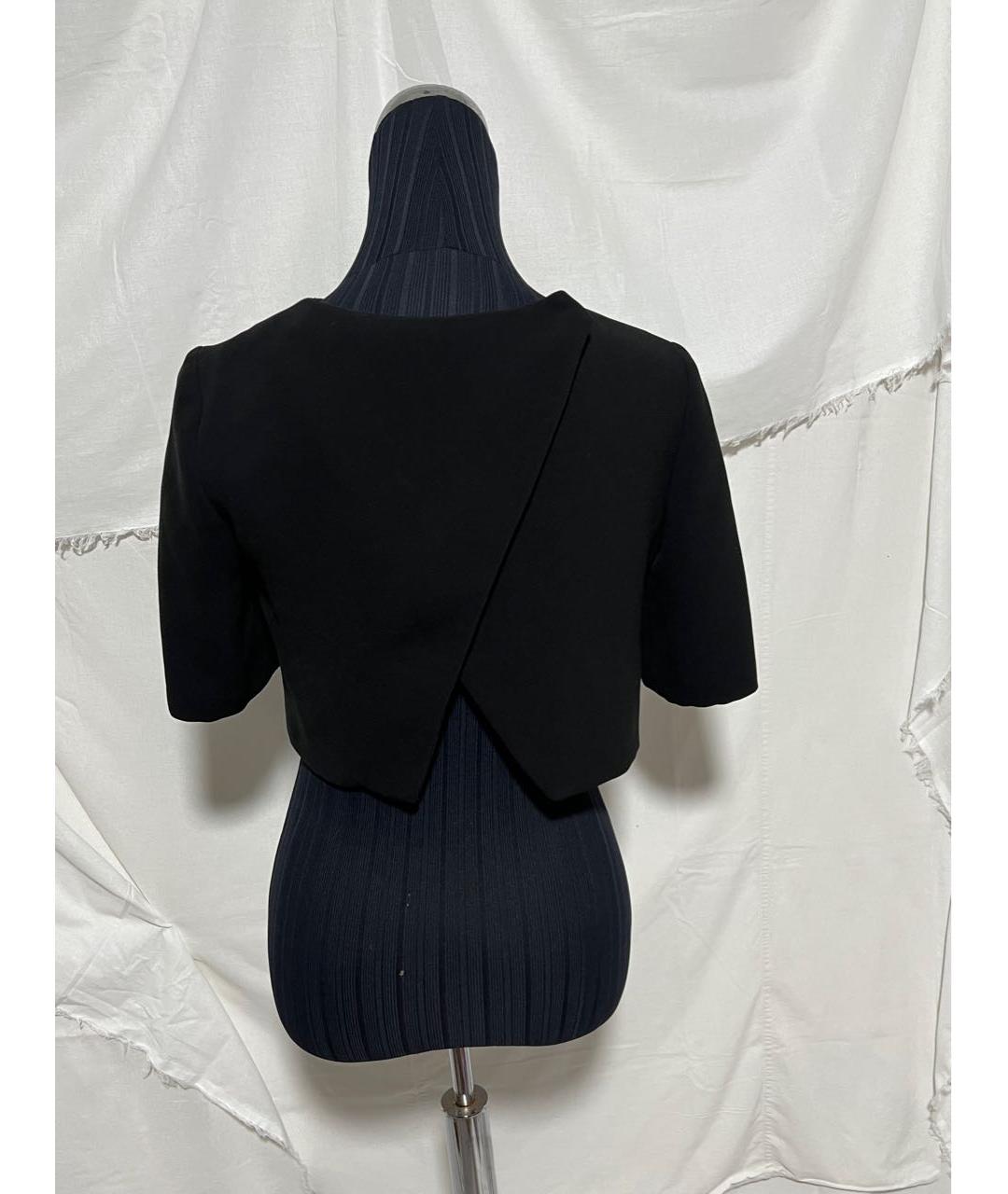 PINKO Черный полиэстеровый жакет/пиджак, фото 2