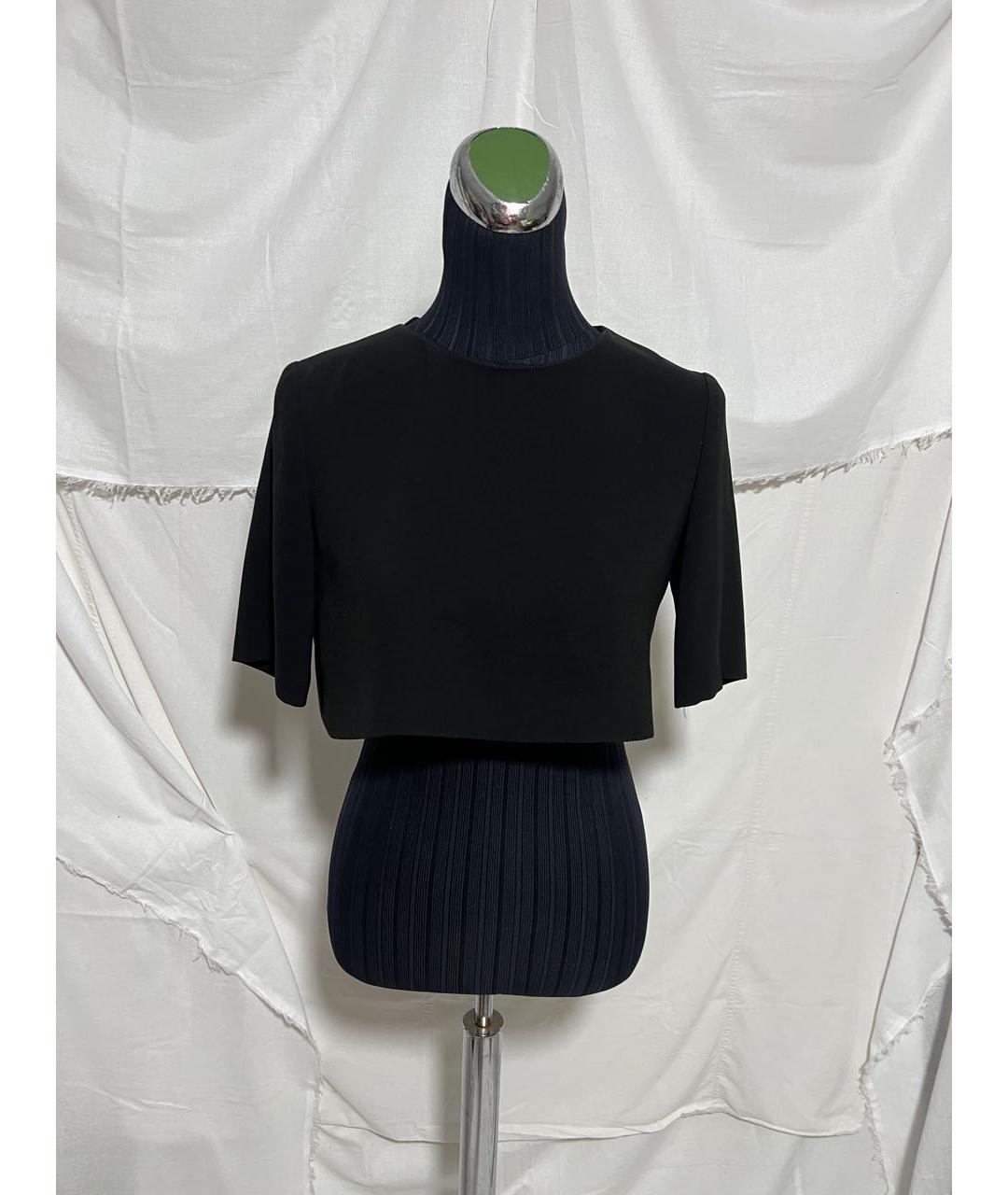 PINKO Черный полиэстеровый жакет/пиджак, фото 9