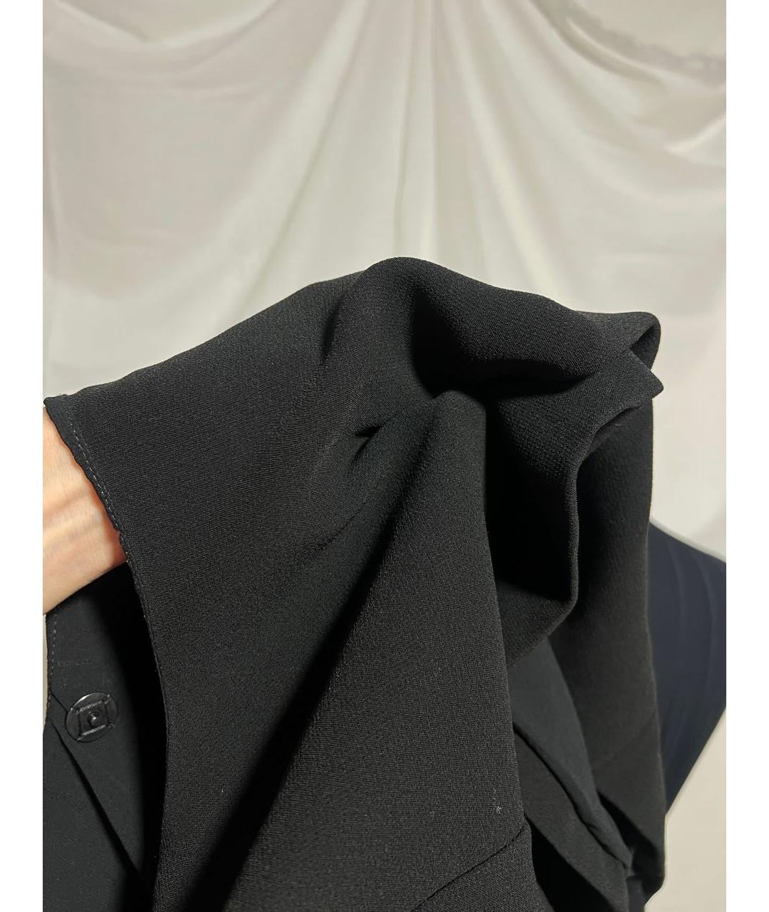 PINKO Черный полиэстеровый жакет/пиджак, фото 8