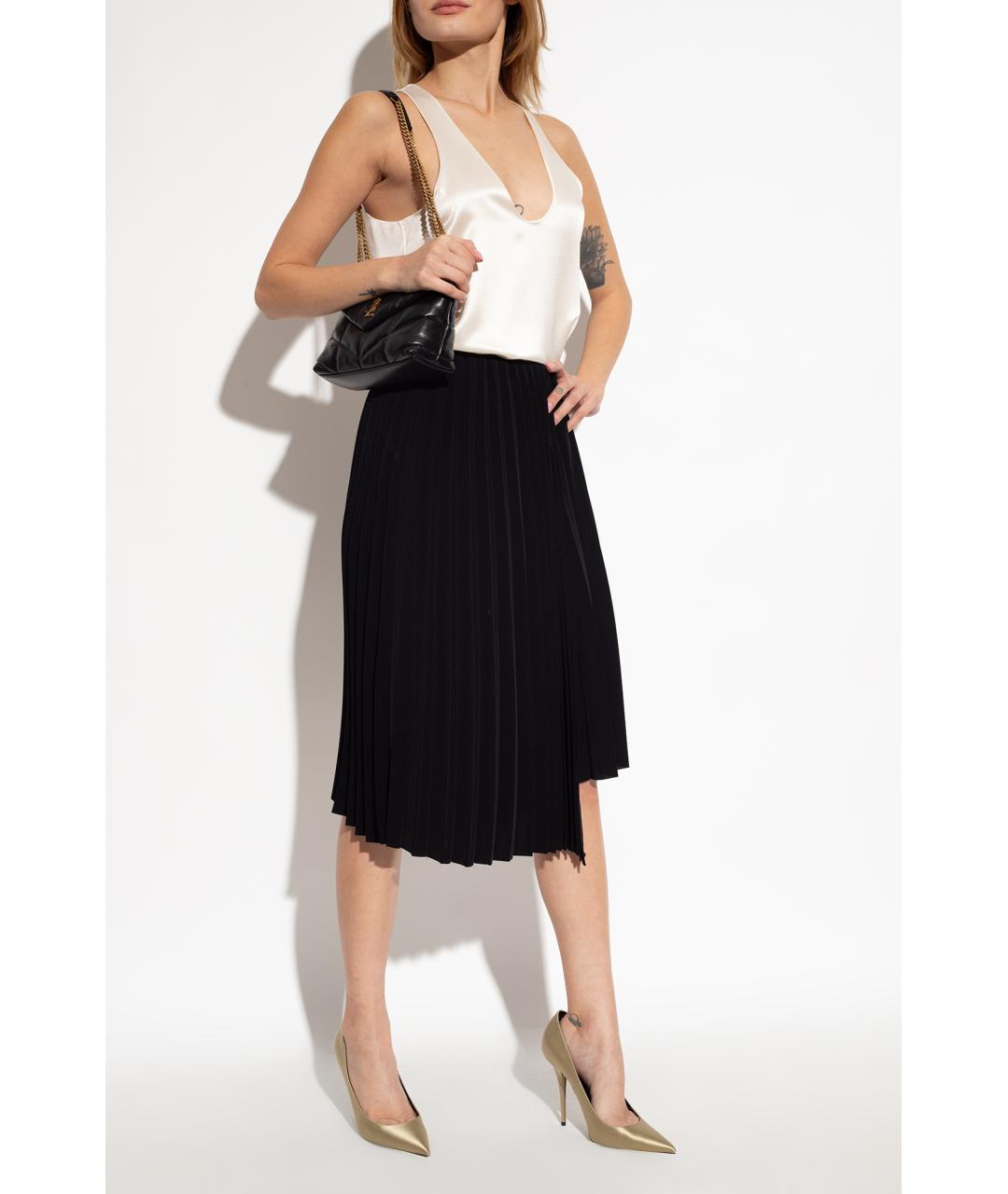 SAINT LAURENT Золотые текстильные туфли, фото 4