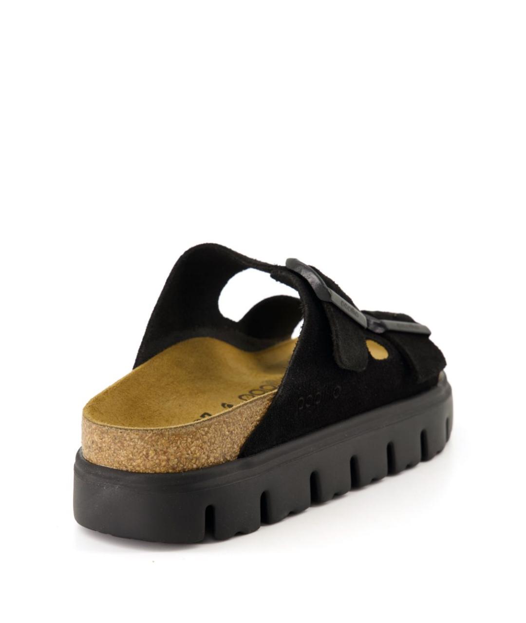 BIRKENSTOCK Черные замшевые сандалии, фото 3