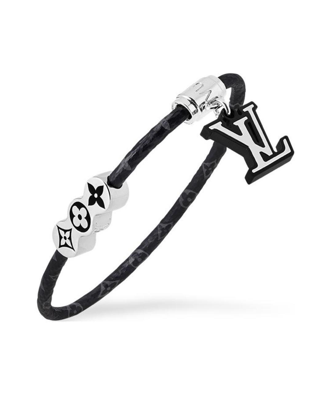 LOUIS VUITTON Черный браслет, фото 2