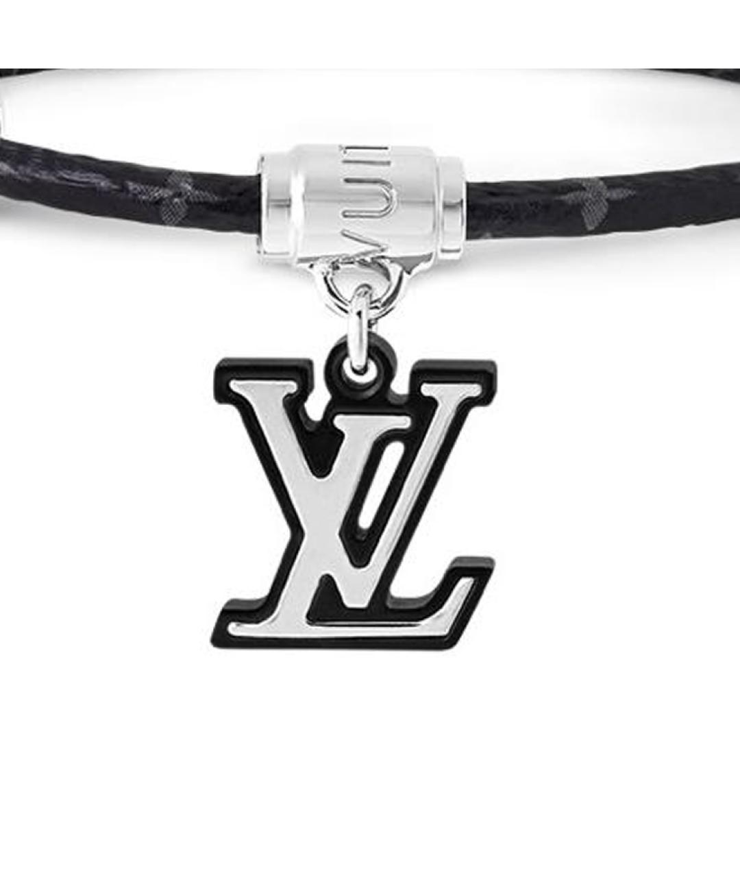LOUIS VUITTON Черный браслет, фото 3