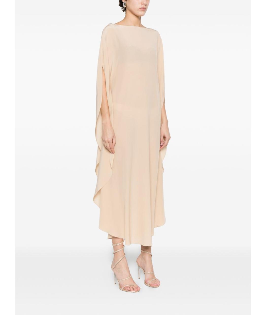 GIANLUCA CAPANNOLO Бежевое платье, фото 2