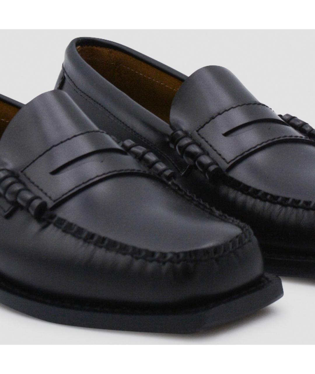 SEBAGO Черные кожаные лоферы, фото 4
