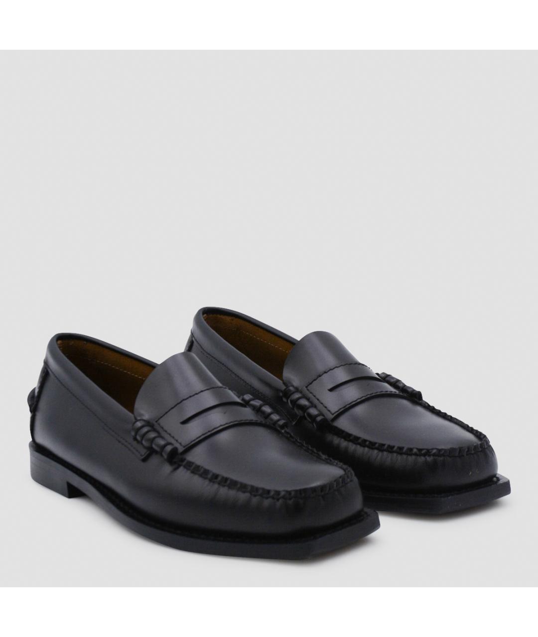 SEBAGO Черные кожаные лоферы, фото 2