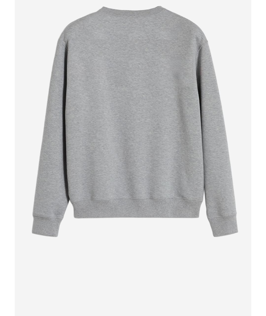 GUCCI Серый хлопковый джемпер / свитер, фото 2