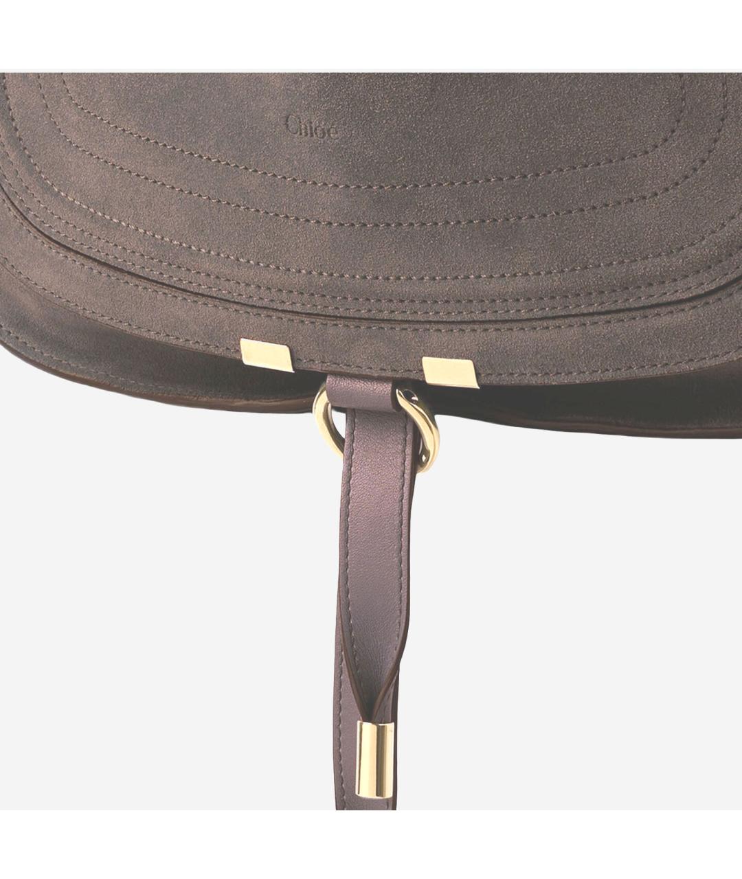 CHLOE Бежевая кожаная сумка тоут, фото 4