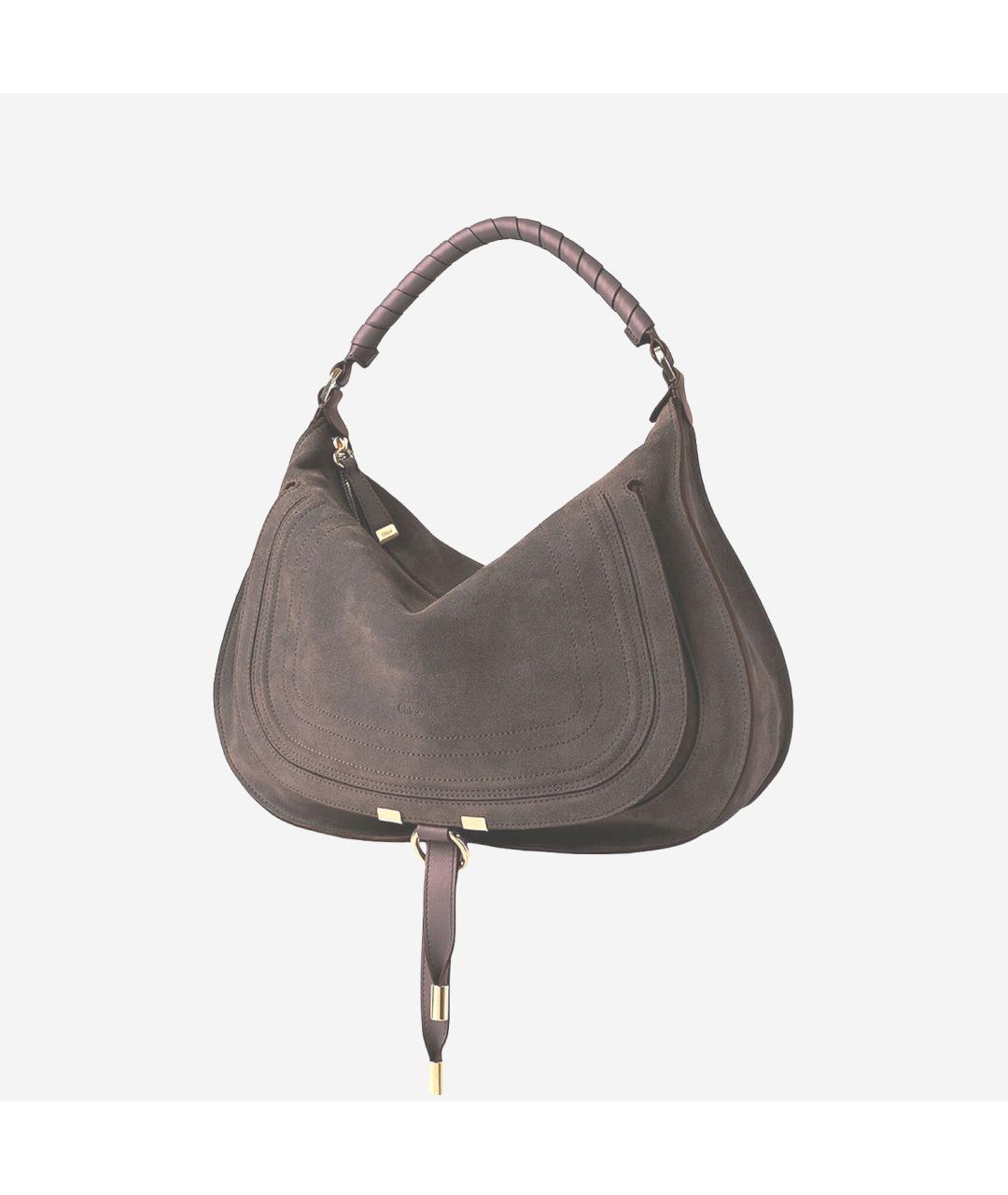 CHLOE Бежевая кожаная сумка тоут, фото 2