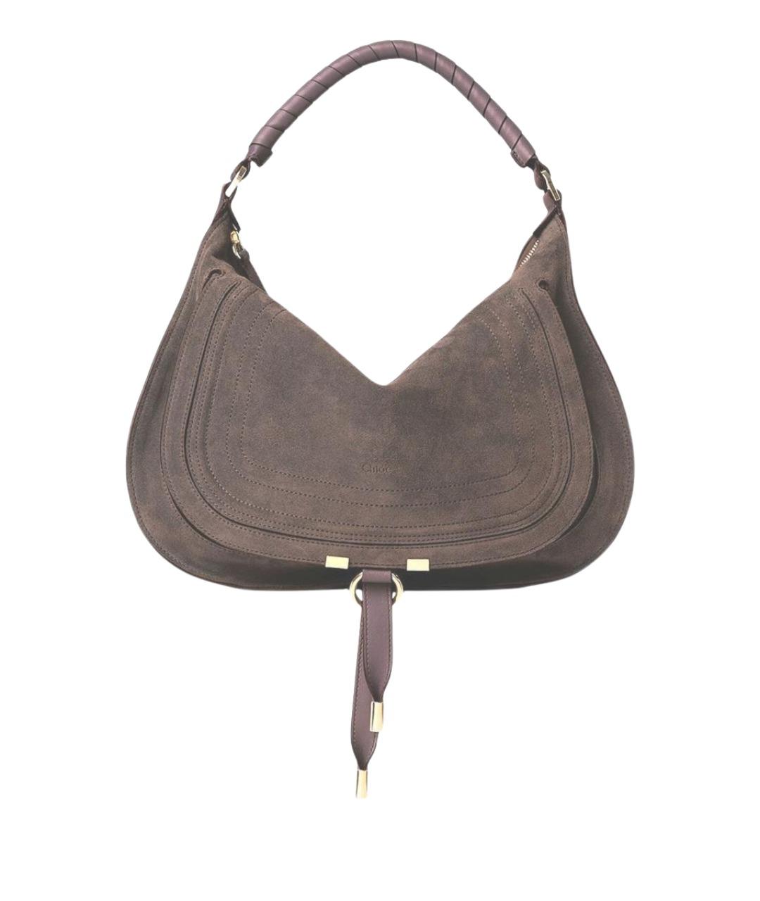 CHLOE Бежевая кожаная сумка тоут, фото 1