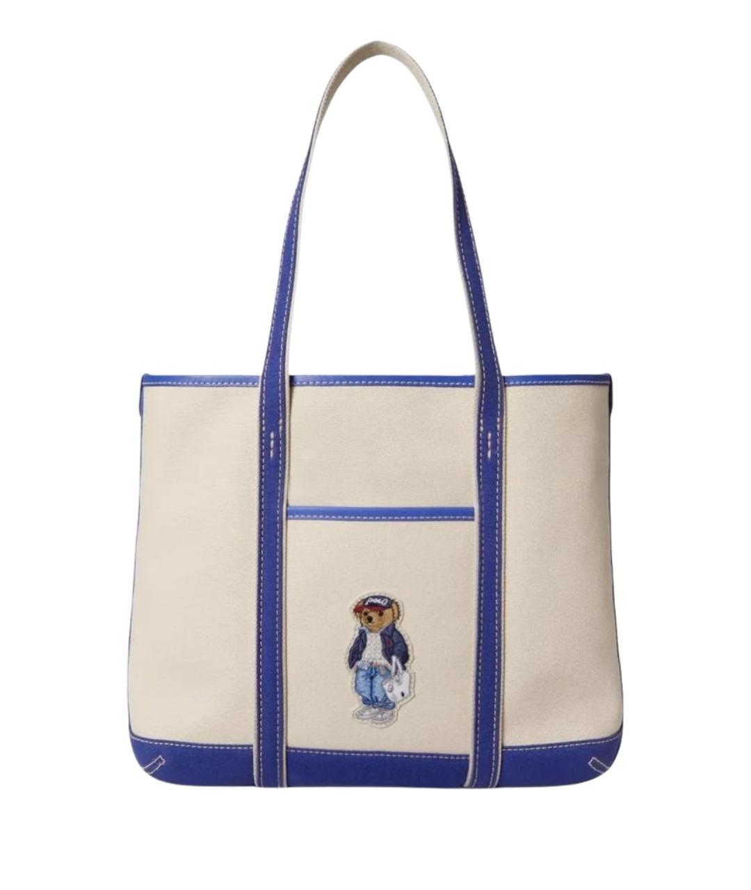 POLO RALPH LAUREN Мульти хлопковая сумка тоут, фото 1