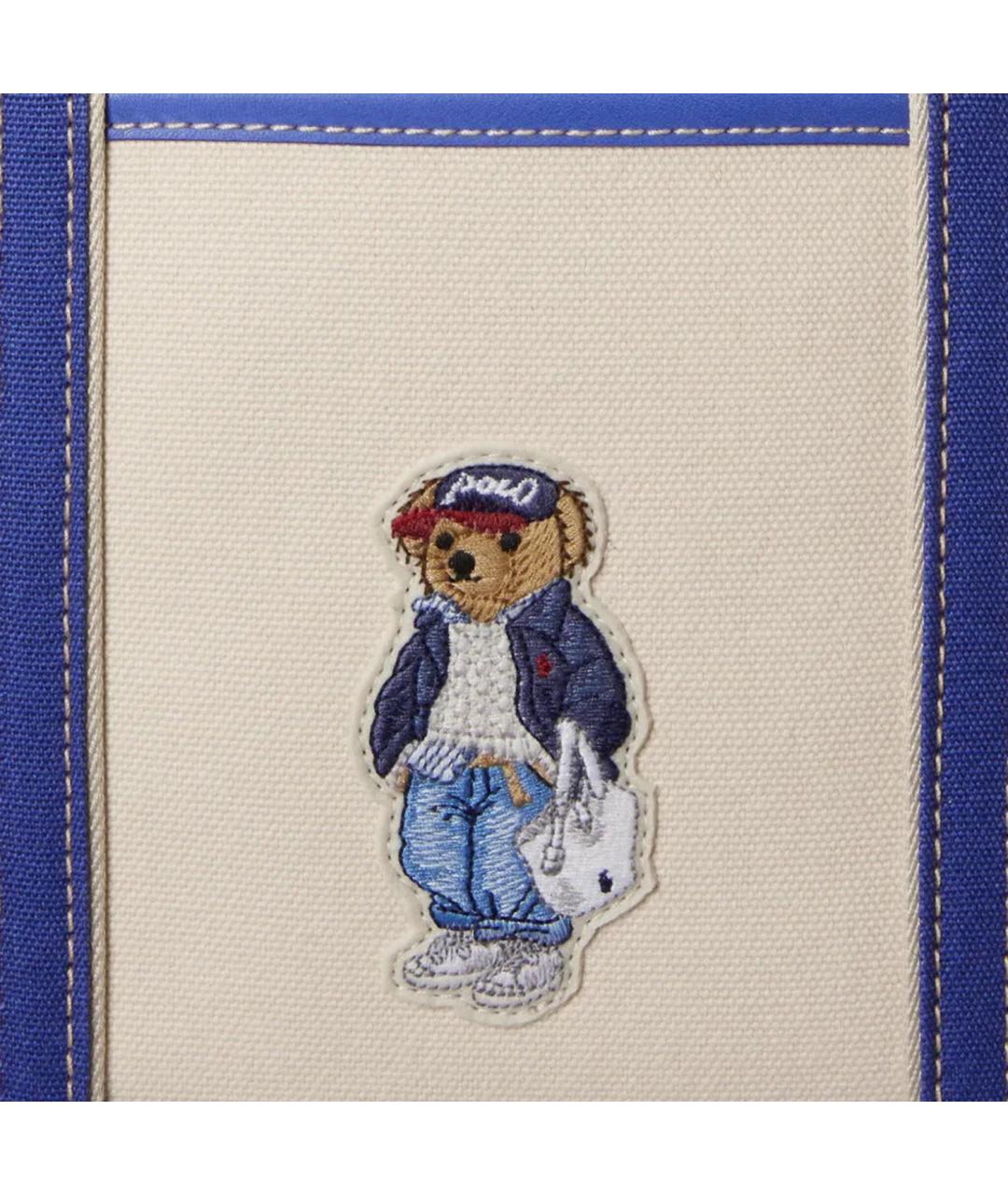 POLO RALPH LAUREN Мульти хлопковая сумка тоут, фото 4