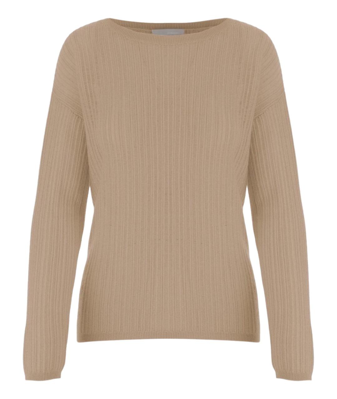 ALLUDE Бежевый кашемировый джемпер / свитер, фото 1