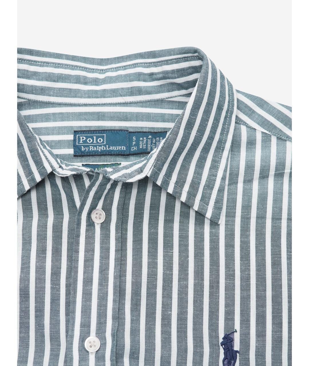 POLO RALPH LAUREN Зеленая хлопковая рубашка, фото 3