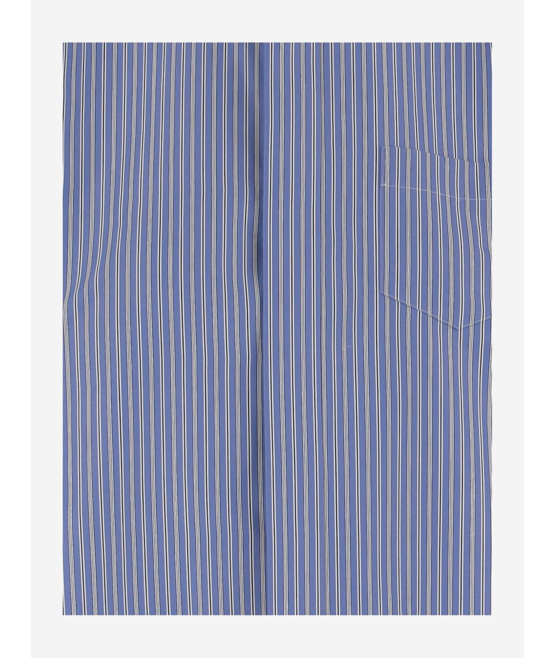 SACAI Синяя хлопковая рубашка, фото 3