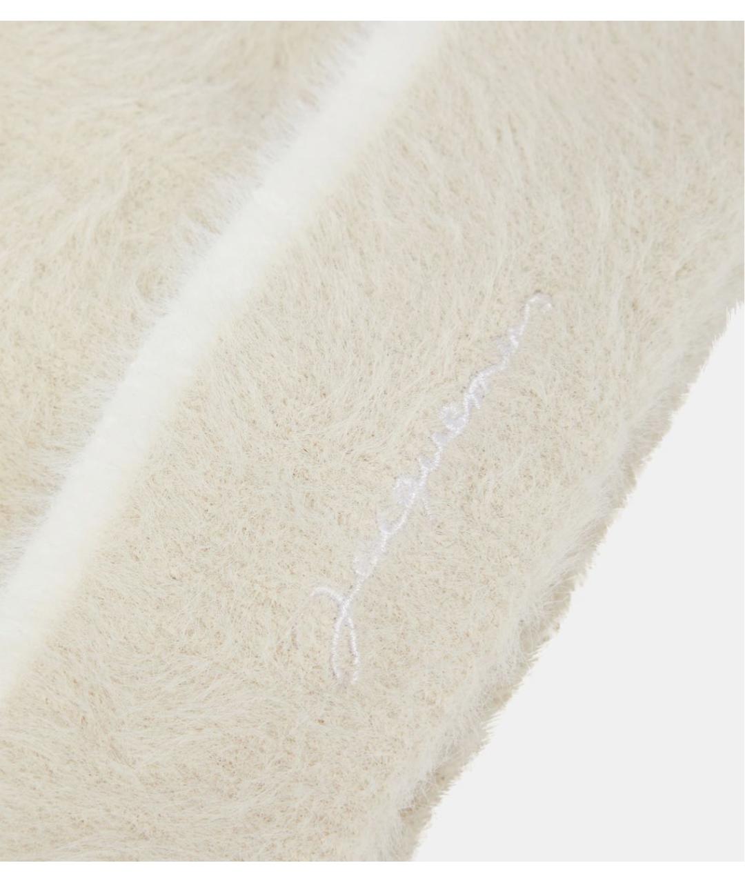 JACQUEMUS Бежевая шапка, фото 3