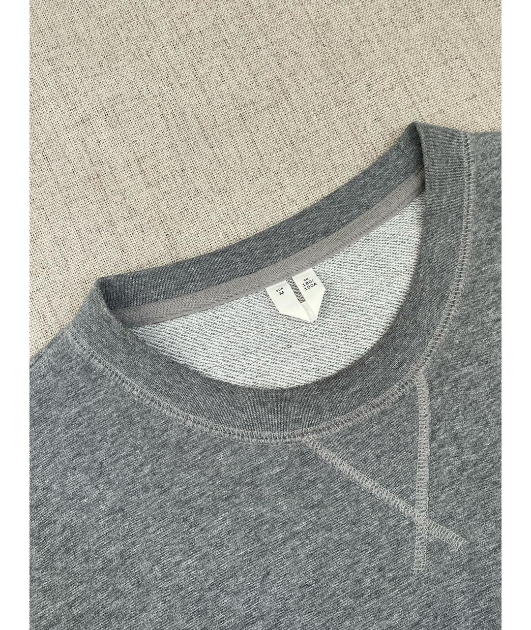 ARKET Серый хлопковый джемпер / свитер, фото 4