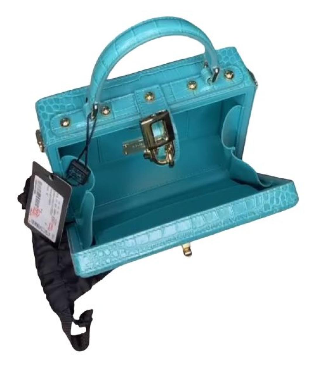 DOLCE&GABBANA Сумка с короткими ручками из экзотической кожи, фото 2