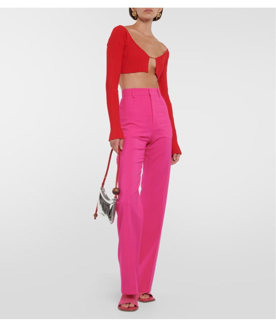 JACQUEMUS Красный кардиган, фото 2