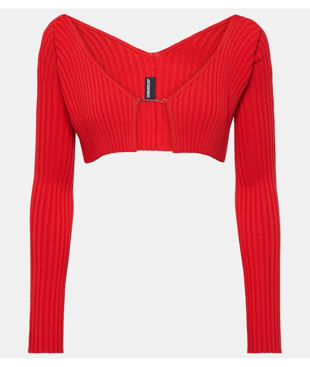 JACQUEMUS Красный кардиган, фото 5