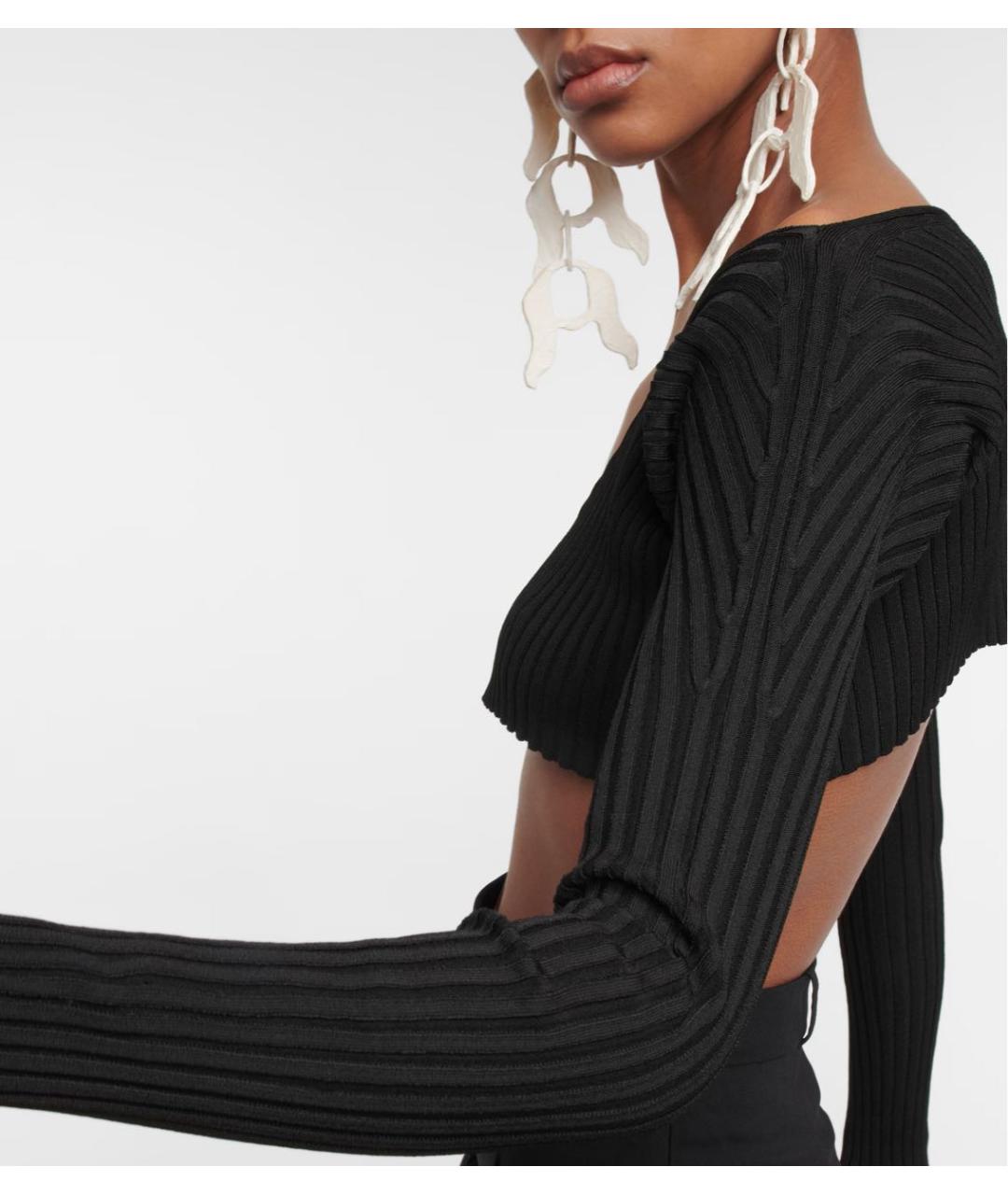 JACQUEMUS Черный кардиган, фото 5