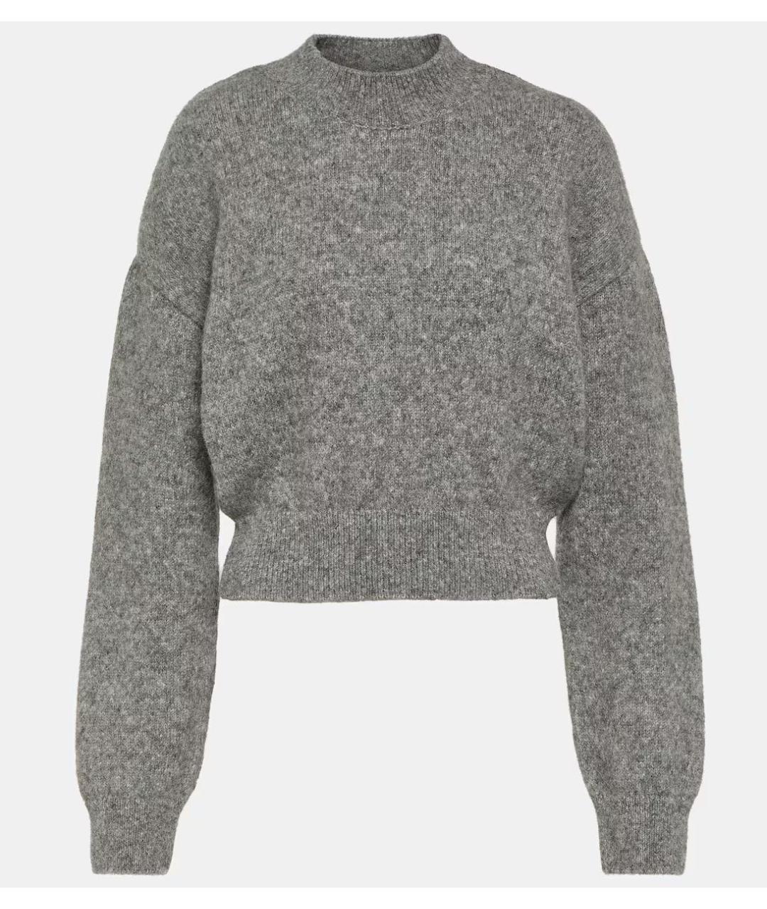 JACQUEMUS Серый шерстяной джемпер / свитер, фото 6