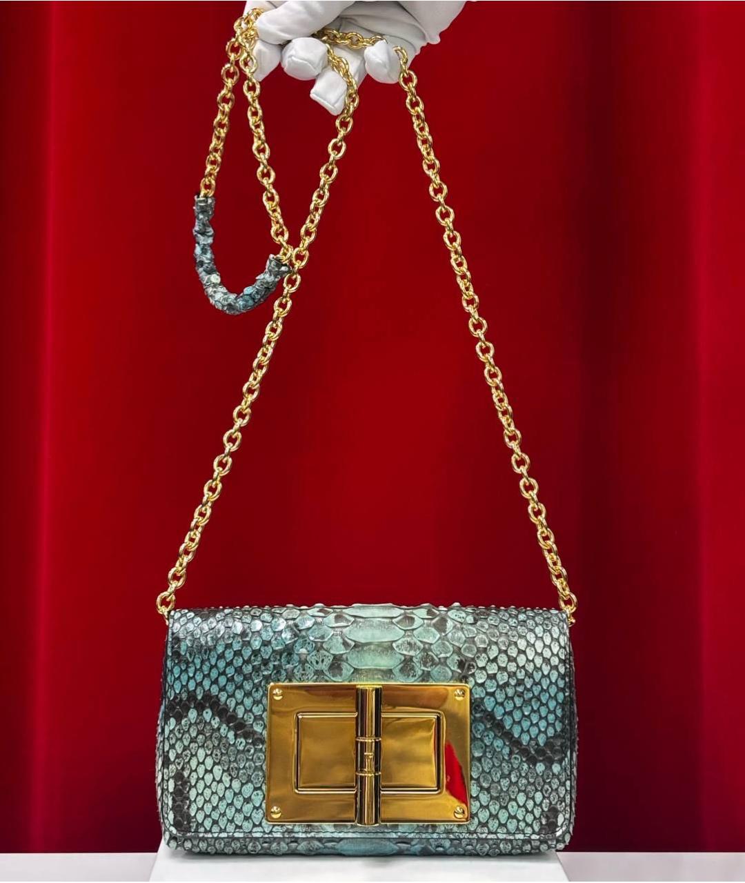 TOM FORD Кожаная сумка через плечо, фото 4