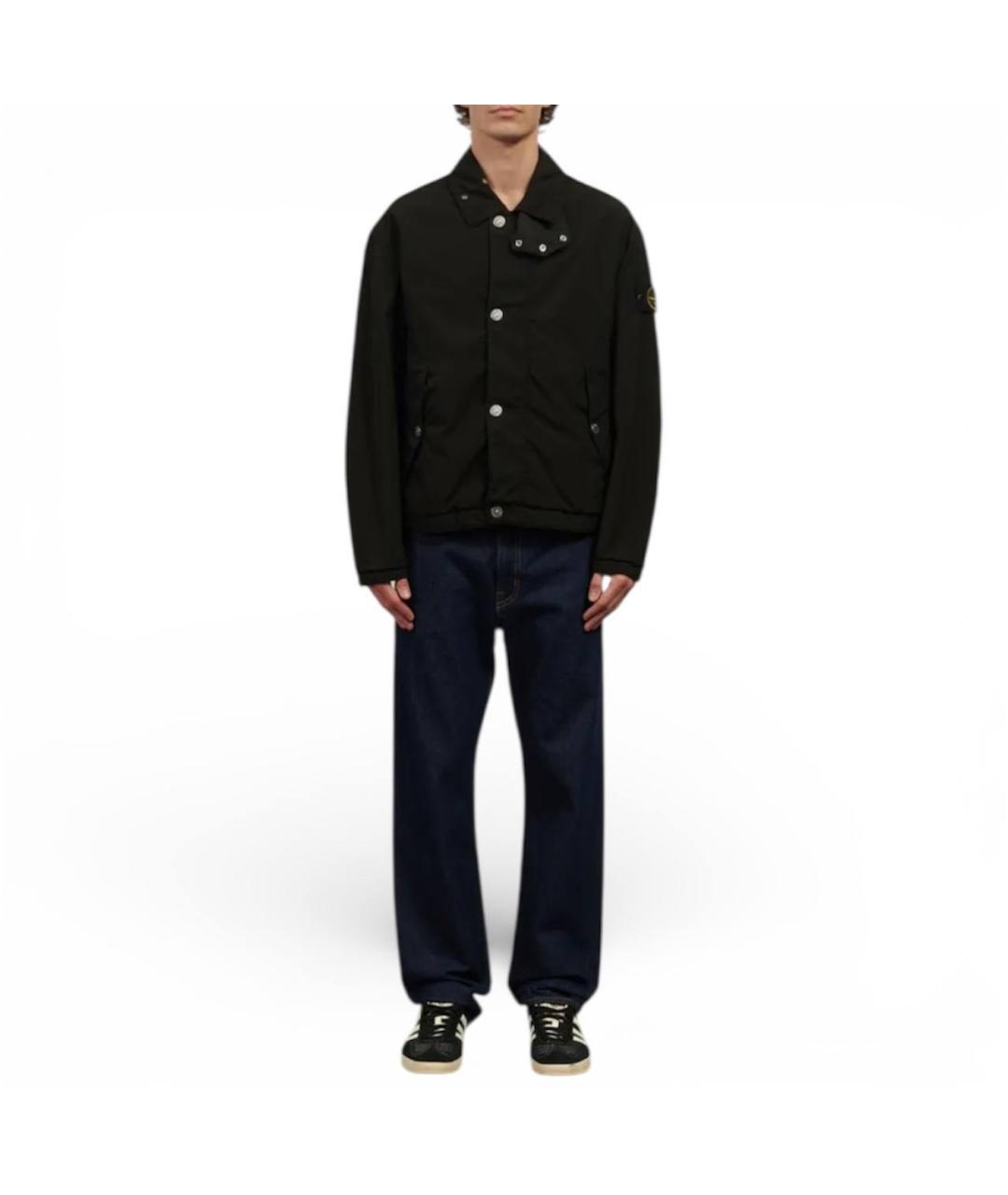 STONE ISLAND Черная куртка, фото 6