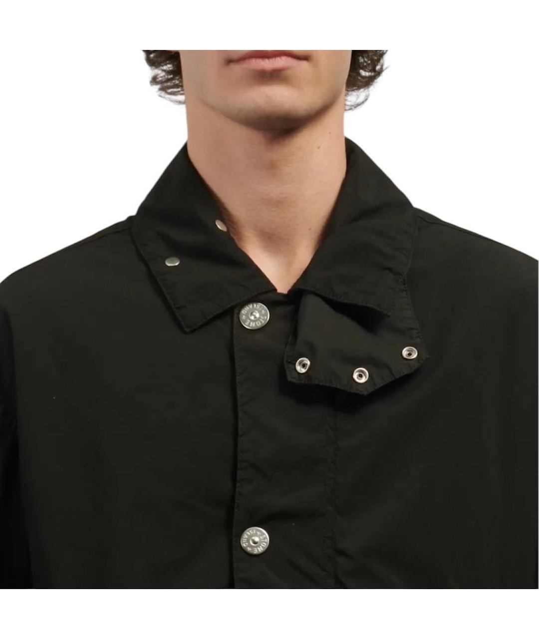 STONE ISLAND Черная куртка, фото 5