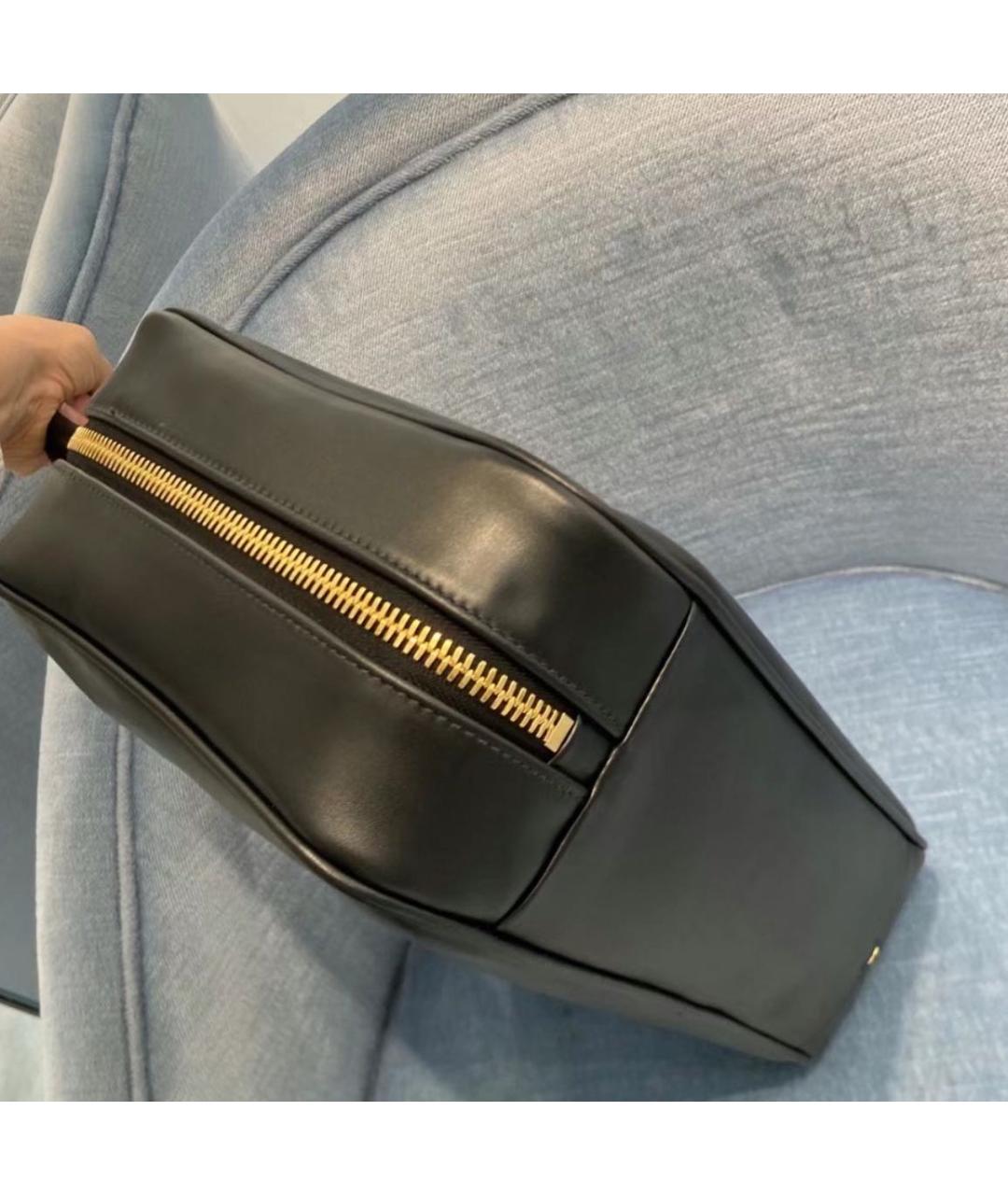 MIU MIU Черная кожаная сумка с короткими ручками, фото 7