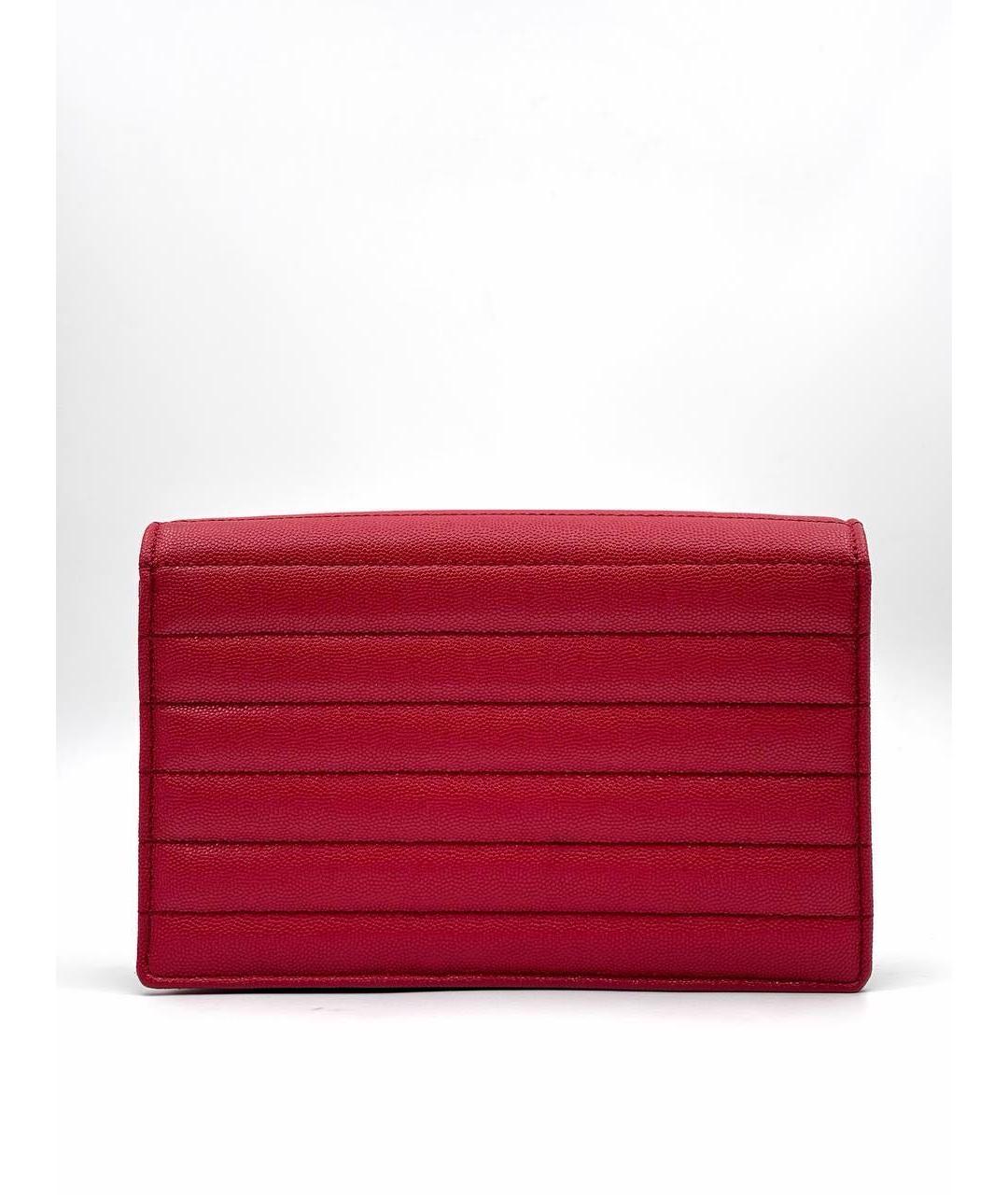 TOM FORD Красная кожаная сумка через плечо, фото 3