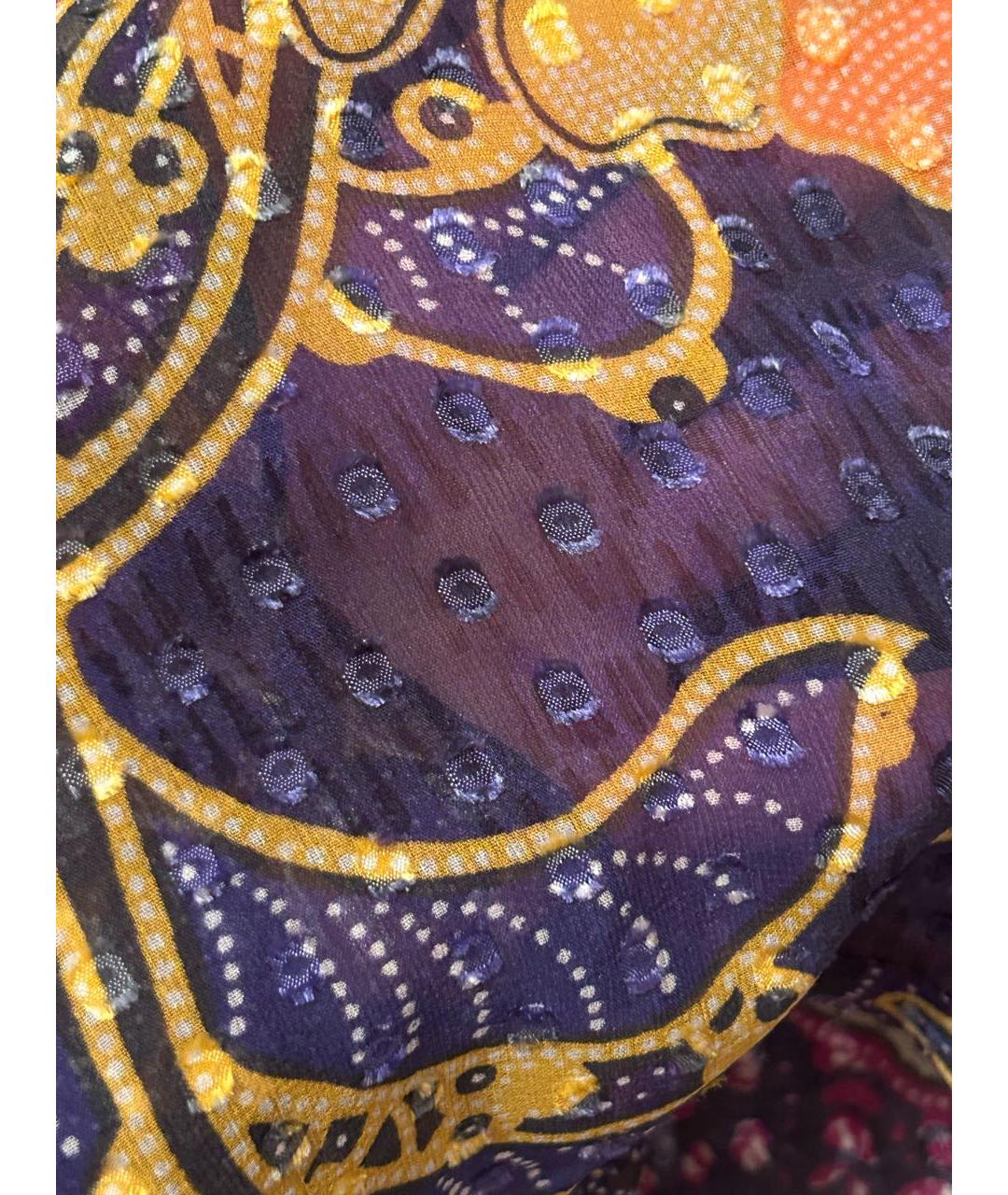 KENZO Мульти шелковая блузы, фото 7