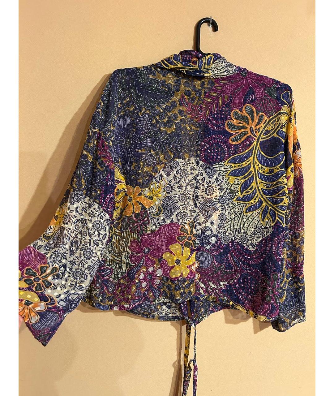 KENZO Мульти шелковая блузы, фото 2