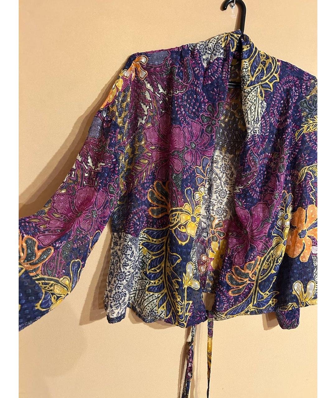 KENZO Мульти шелковая блузы, фото 3