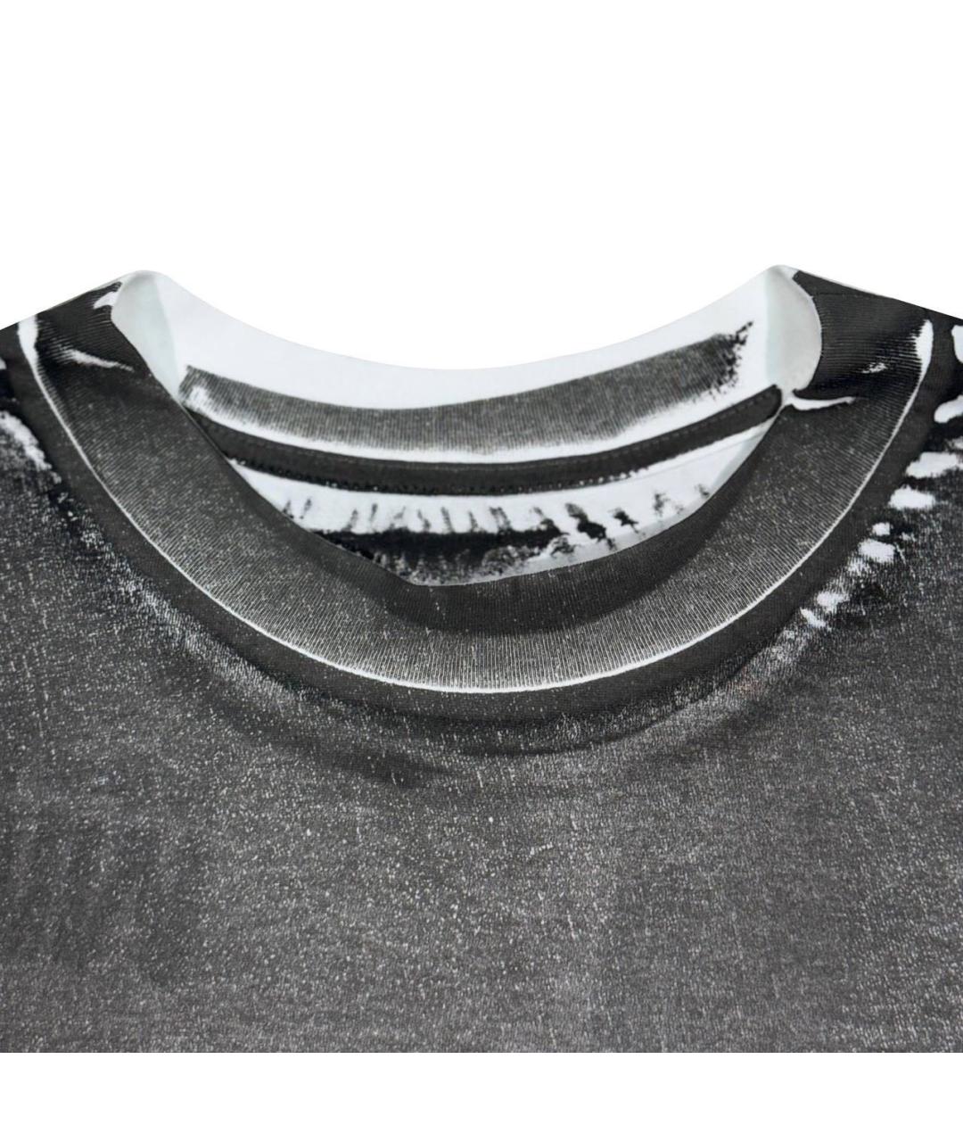 MAISON MARGIELA Белая хлопковая футболка, фото 4