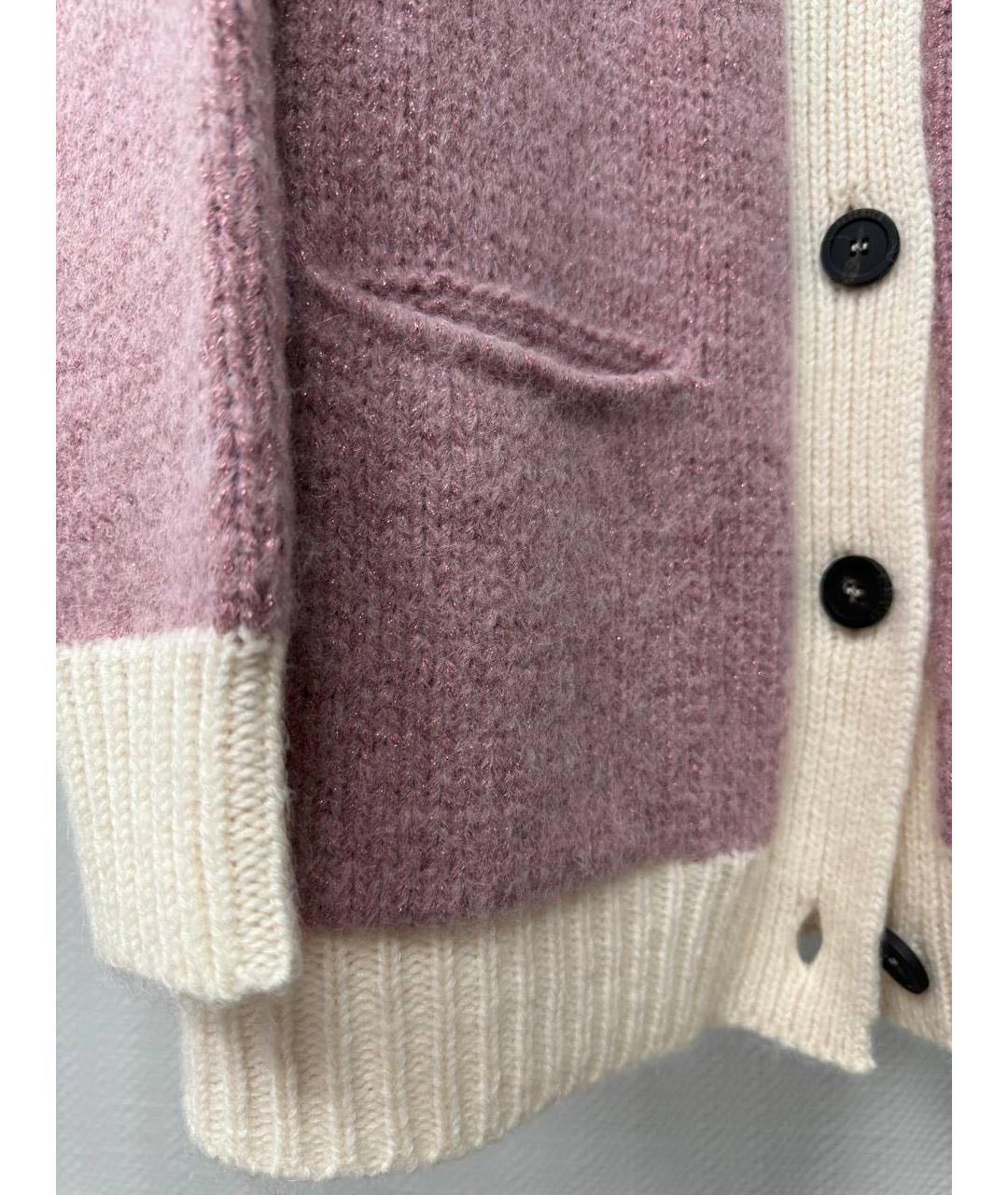 PESERICO Розовый кардиган, фото 2