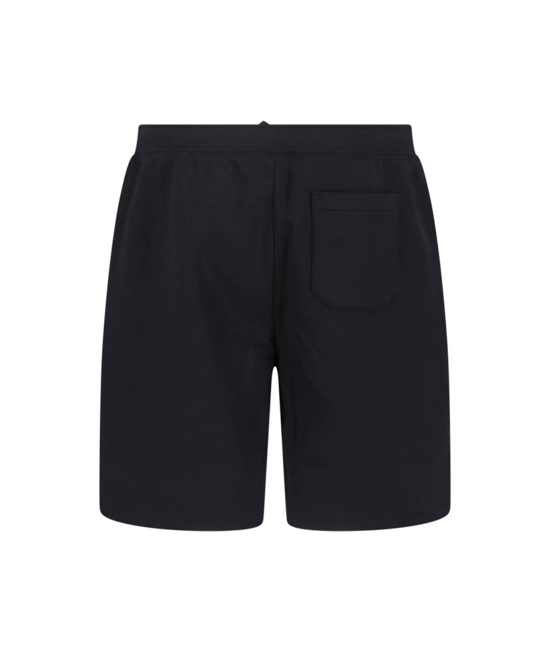 POLO RALPH LAUREN Черные хлопковые шорты, фото 2