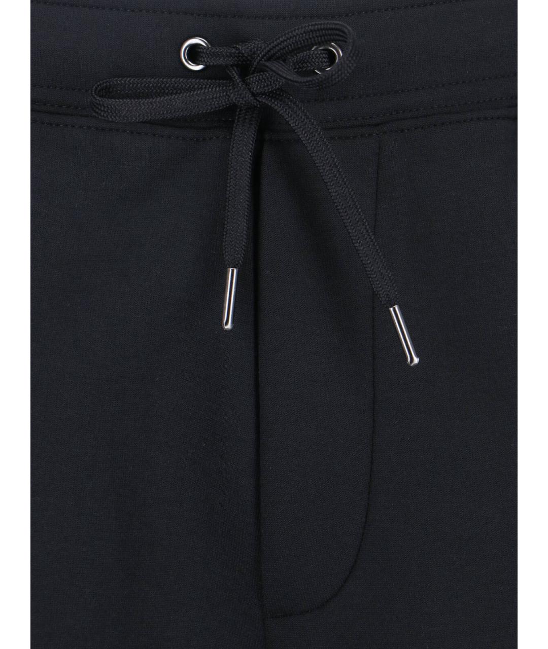 POLO RALPH LAUREN Черные хлопковые шорты, фото 5