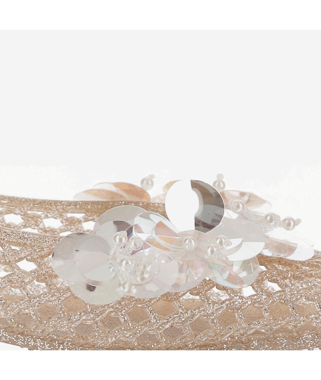 HEAVENLY JELLY Золотые синтетические балетки, фото 5