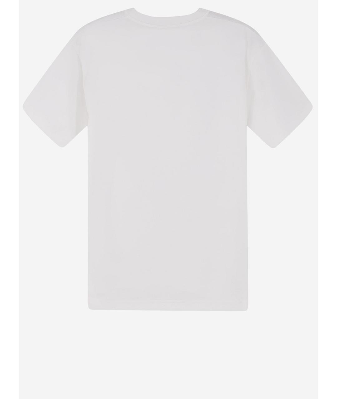 GUCCI Белая хлопковая футболка, фото 2