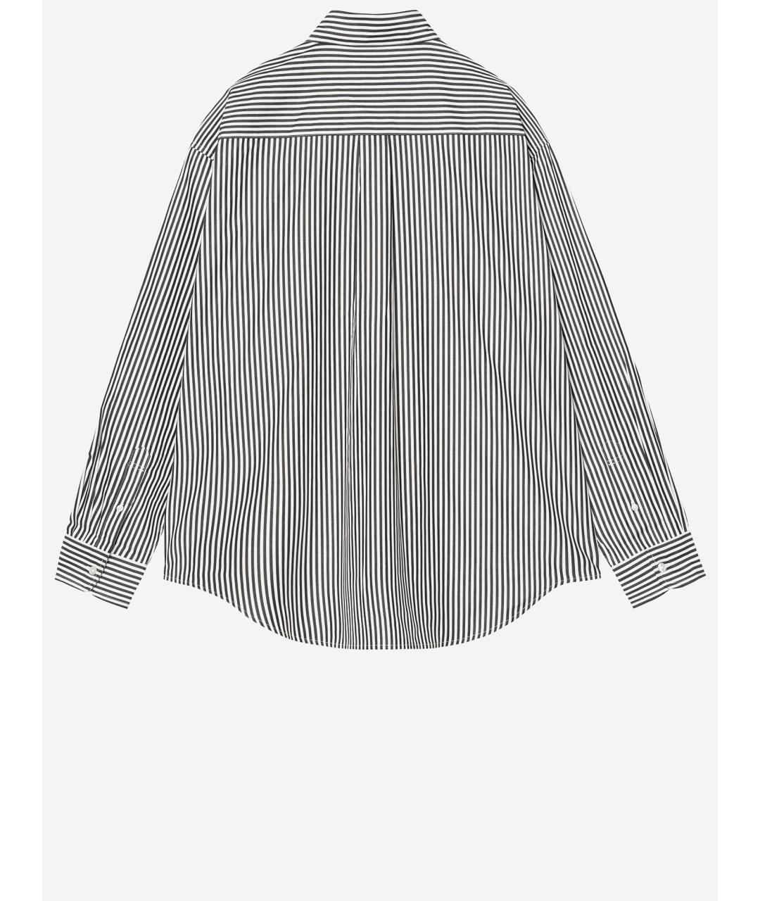 CARHARTT WIP Черная хлопковая кэжуал рубашка, фото 2