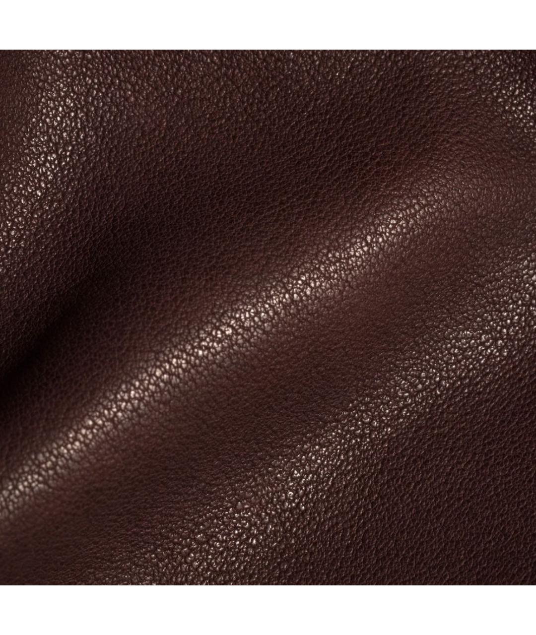 MIU MIU Коричневая кожаная сумка с короткими ручками, фото 5