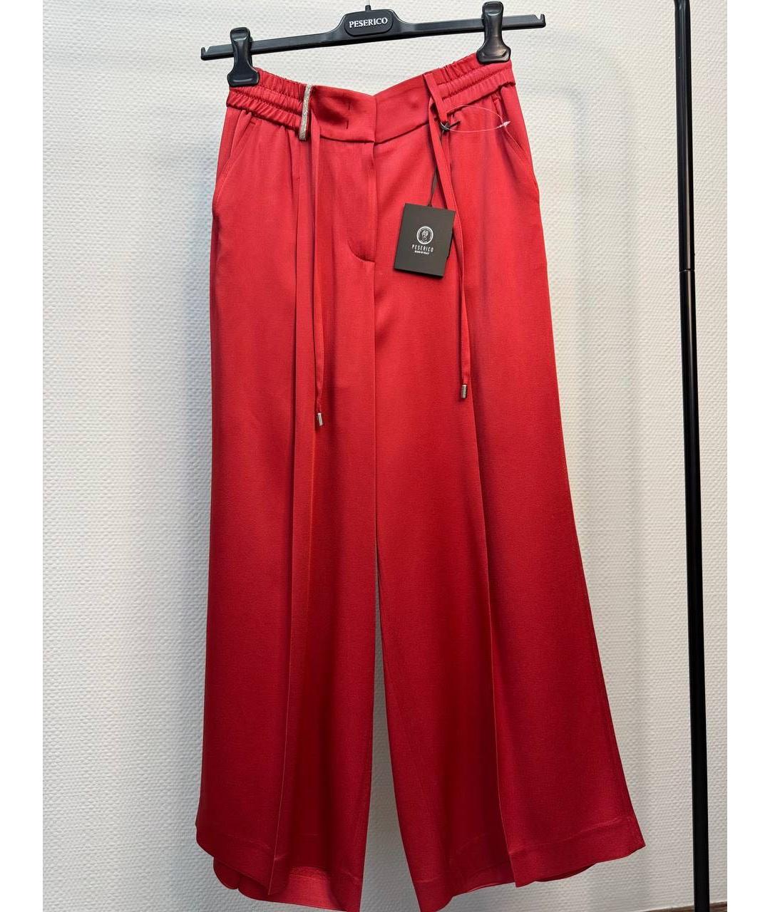 PESERICO Красный костюм с брюками, фото 7