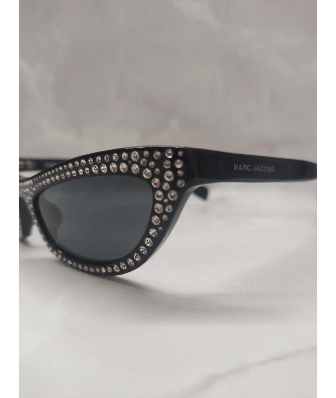 MARC JACOBS Черные пластиковые солнцезащитные очки, фото 3