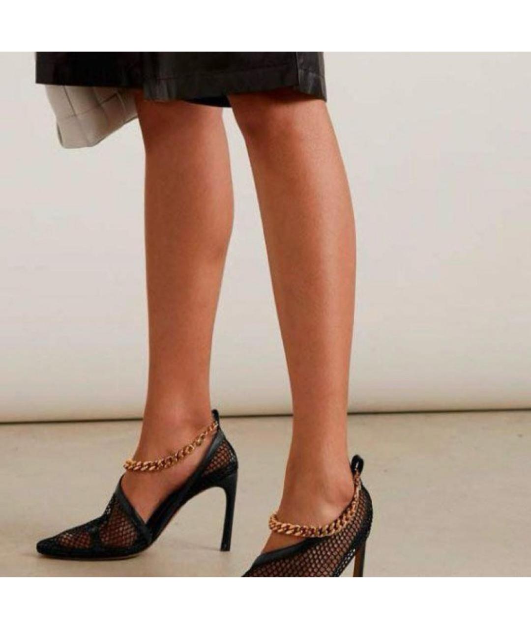 BOTTEGA VENETA Черные кожаные туфли, фото 3