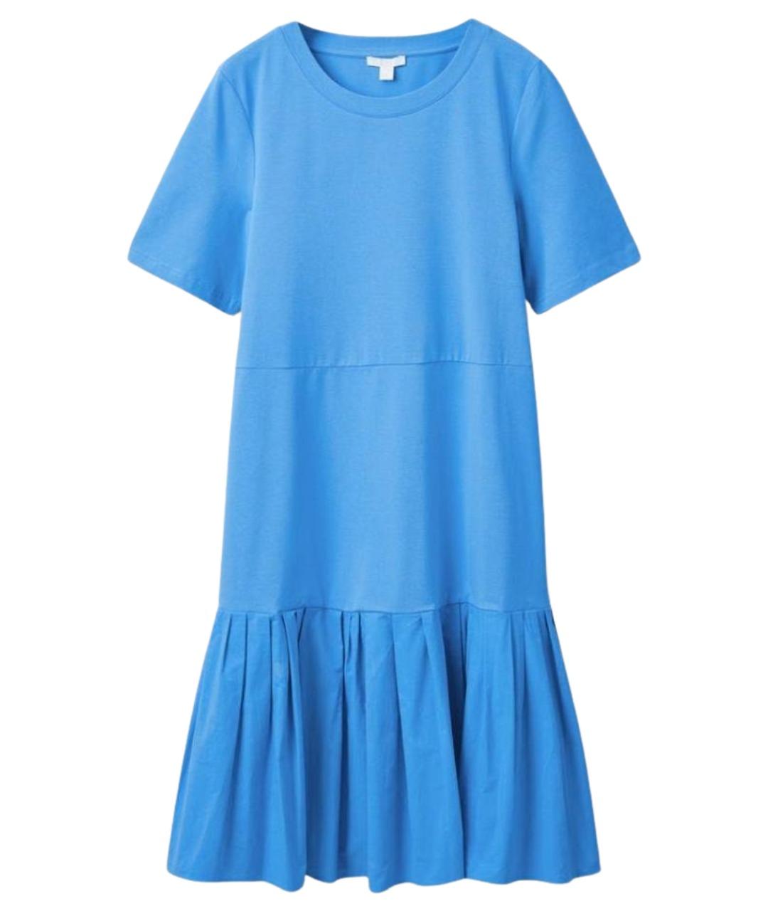 COS Голубое хлопковое платье, фото 1